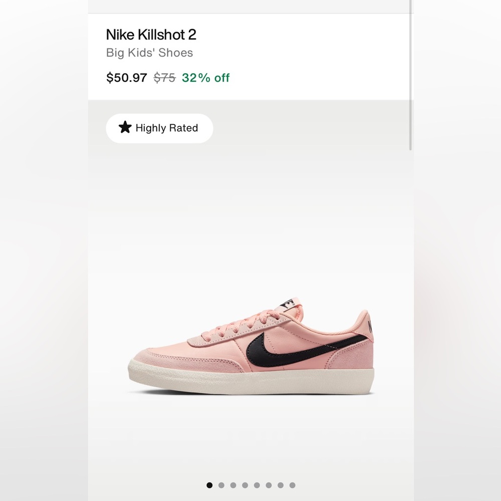 Nike Killshot 2 - Coral Color - Picture 8 of 8